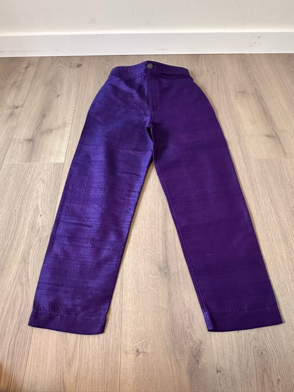 BURU Purple High-Waist Pants